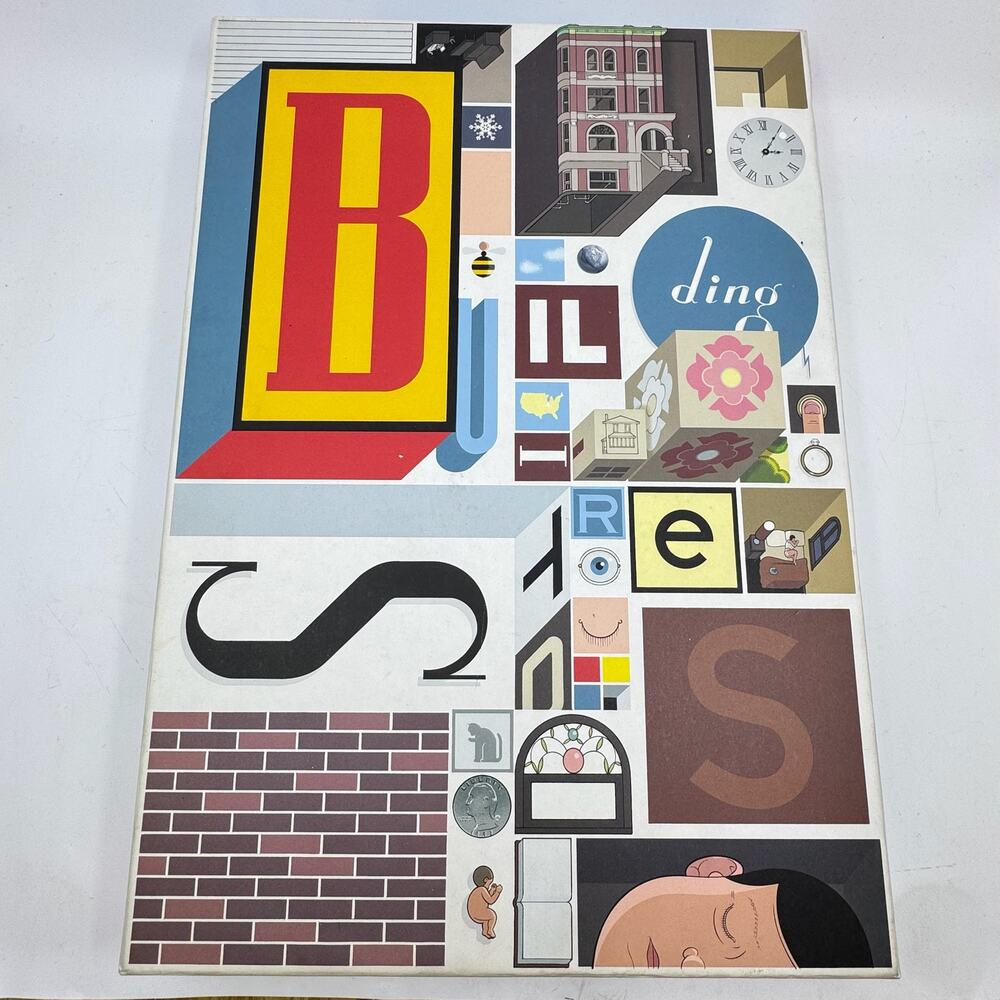 NWOT BUILDING STORIES Graphic Novel Collectable Box Set by Chris Ware - open box